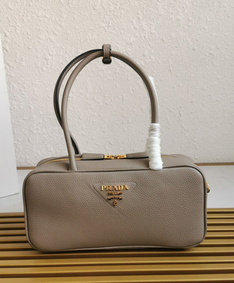 Prada Medium Leather Top-handle Bag 1BB126